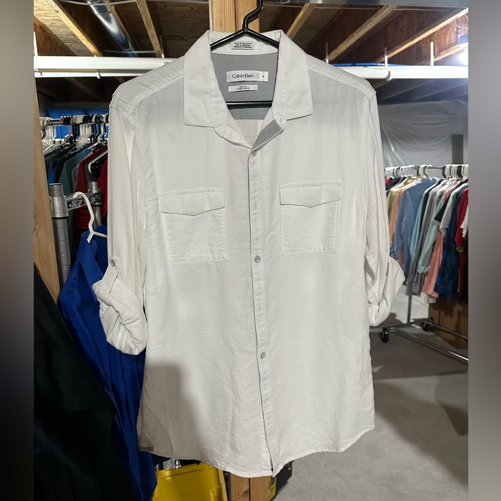 Calvin Klein Button Down Long Sleeve